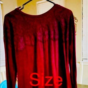 Xhiliration top size medium